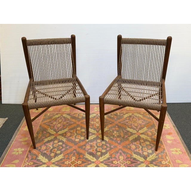 Design Plus Gallery presents a Pair of Montuak Dining Chairs from Brownstone Furniture. The chairs started as a concept...