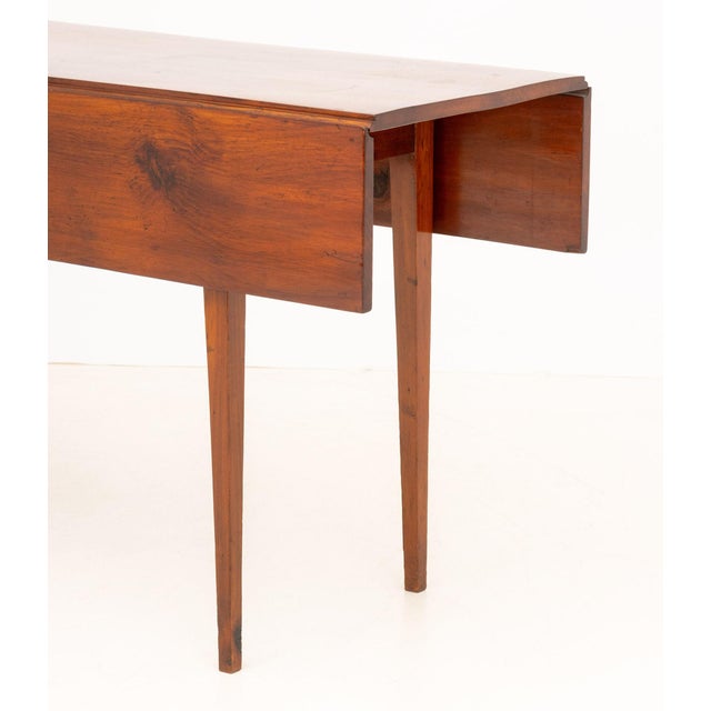 Late 19th Century American Large Cherrywood Wake Table For Sale - Image 5 of 12