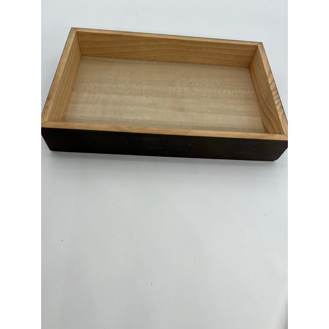 Thomas Vintage Wooden Box Fishing Theme For Sale - Image 4 of 11