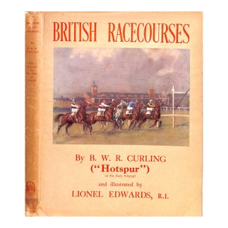 "British Racecourses" 1951 Curling, b.w.r. For Sale