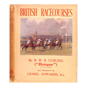 "British Racecourses" 1951 Curling, b.w.r.