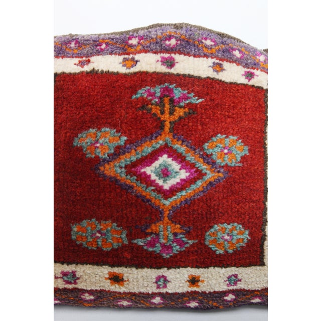 Original Tribal Handwoven Rug&kilim Pillow -18''' X 22'' For Sale - Image 9 of 9