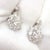 T Foster & Co Platinum Flower 4.84ctw Diamond Stud Halo Earrings GIA For Sale - Image 10 of 12