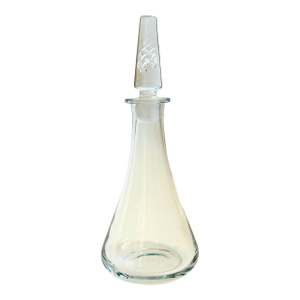 Vintage Air Twist Glass Decanter