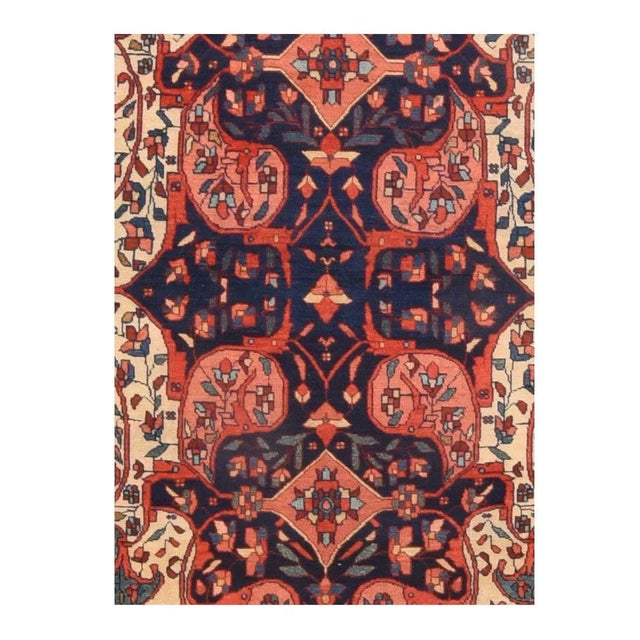 Traditional Late 18th Century Antique Sarouk Rug 4'1'' x 6'9'' For Sale - Image 3 of 3