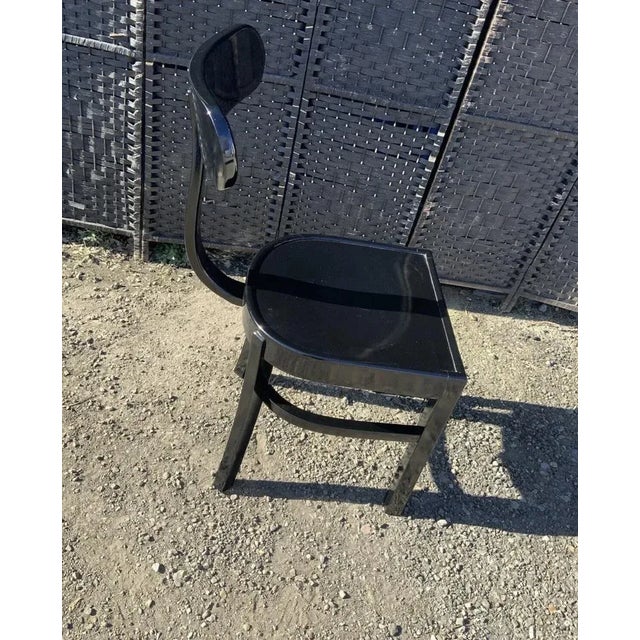 Art Deco No. 401 Side Chair by Lajos Kozma for Szék és Faárugyár Rt, 1930s For Sale - Image 6 of 13