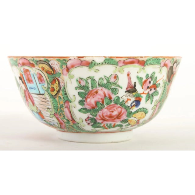 Mid 19th Century Rose Medallion Bowls- Set of 3 For Sale - Image 12 of 13