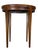 Baker Furniture Company Vintage Baker Furniture Mahogany Shell Inlay Oval Occasional Table For Sale - Image 4 of 12