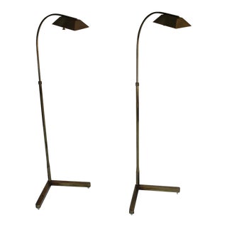 Pair of Vintage Mid-Century Reading Lamps For Sale