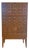 Vintage Remington Rand Library Bureau 45-Drawer Card Catalog Cabinet on Raised Leg Base For Sale