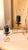 Hollywood Regency Vintage Home Interior 5Arm Candelabra W/Votive Glas Cups W/Hearts & Ribbons Embellishment For Sale - Image 3 of 8