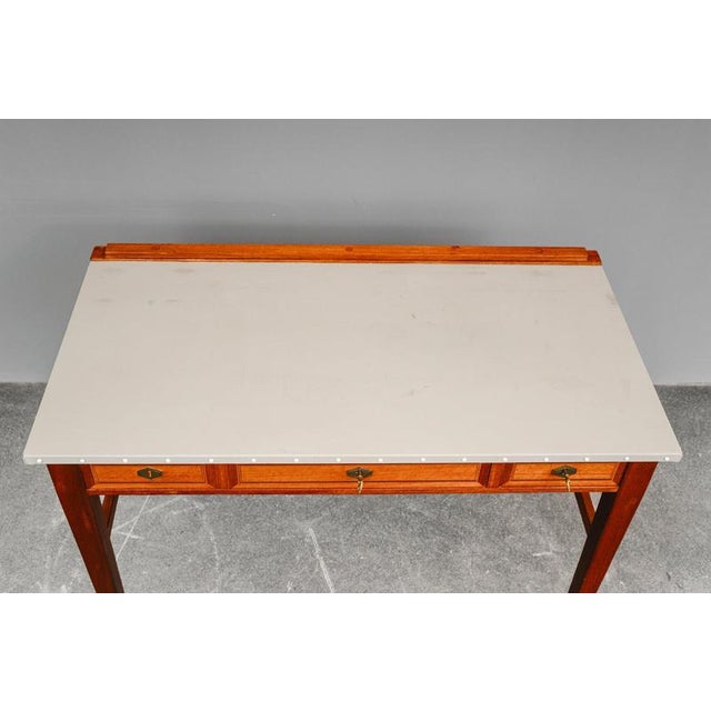 Early 20th Century Art Nouveau Desk in Mahogany For Sale - Image 10 of 18