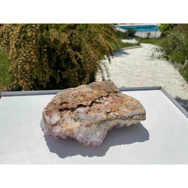 1960s Medium Sized African Ashtray in Amethyst For Sale - Image 5 of 6