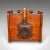 Wood Antique Coal Purdonium, English, Walnut, Brass, Fireside Fuel Keep, Victorian For Sale - Image 7 of 12