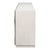 Contemporary Carved Credenza - White Oak with Silver Leaf Doors For Sale In Raleigh - Image 6 of 13