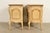 John Widdicomb Italian Rococo Louis XV Cream Lacquered and Gold Gilt Bedside Chests, Pair For Sale - Image 14 of 16