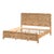 Spritely Home Accent Furniture Cora King Burl Panel Bed, Light Burl For Sale - Image 4 of 9