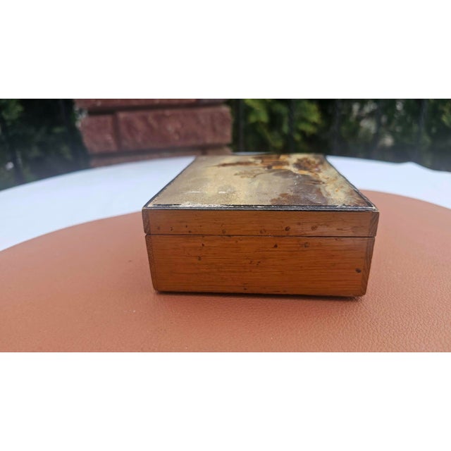 Art Deco Wooden Cigar Case, 1920s For Sale - Image 4 of 10