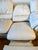 Italian 1960s White Leather Three-Seater Reclining Sofa For Sale - Image 3 of 4