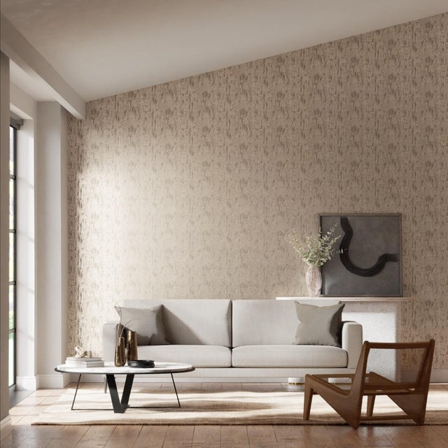 With the appearance of textural snakeskin this luxurious wallpaper is embellished with shimmering beads. Wide width and...