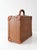 Vintage Miniature Leather Suitcase Travel Case For Sale - Image 12 of 15