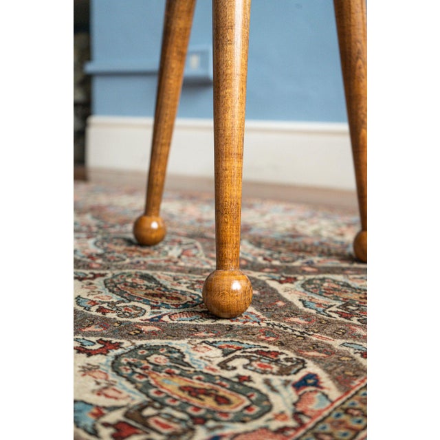 Nordic Fir Stool, 1950s For Sale - Image 4 of 5