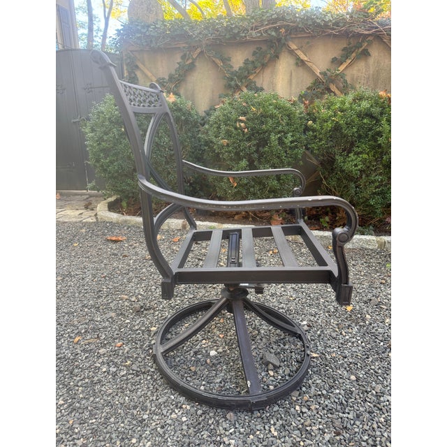 Seven Piece Patio Dining Set For Sale - Image 4 of 12