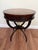 1950s Mid-Century Regency Mahogany Drum Table With Lion Head Pulls For Sale - Image 5 of 16