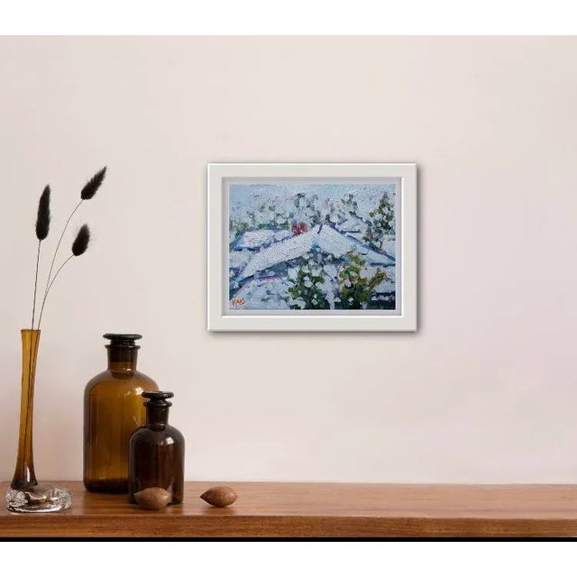 Winterscapes — View From My Window, Contemporary Landscape Painting For Sale In Reno/Lake Tahoe - Image 6 of 6