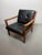 Elegant vintage armchair model Senator, designed by Ole Wanscher and produced by Cado. This refined Danish design combines...