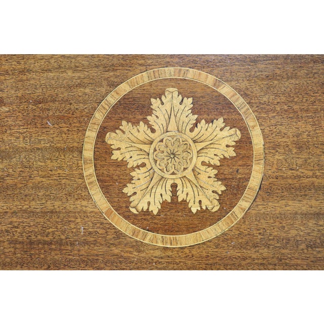 Aimone Mahogany & Satinwood Vanity W/Mirror For Sale - Image 11 of 11