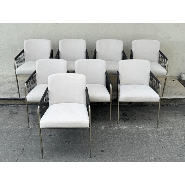 2020s Caracole Remix Dining Room Chairs, Set of Eight For Sale - Image 5 of 12