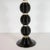 This dramatic pair of table lamps were realized in Murano, Italy- the islands off the coast of Venice that have been...