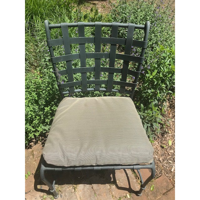 Vintage Brown Jordan Patio Chairs Set of 6 Chairish