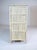 1990s Coastal Faux Bamboo Dresser With Grasscloth, White-Washed Finish For Sale - Image 4 of 13