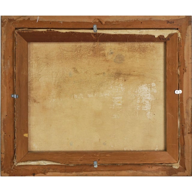 Textile Mid Century French Riviera - Villafranche Sur Mer Provence by G Cunningham For Sale - Image 7 of 7