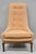 Vintage Mid Century Modern Walnut High Back Slipper Lounge Chair Attributed to T H Robsjohn Gibbings for Widdicomb. Item...