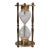 Vintage Solid Brass Hour Glass or Sand Timer For Sale