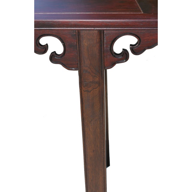 Chinese Antique Wine Console Table Solid Wood Single Board Elegant Ming For Sale - Image 9 of 18