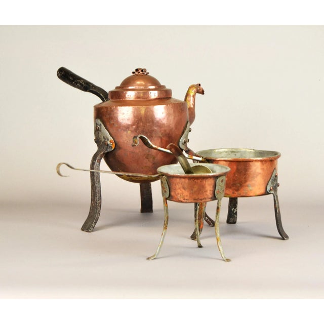 Vintage Copper Vessels, 1950s, Set of 4 For Sale - Image 12 of 12