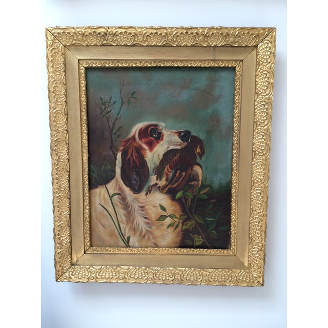 Vintage Hunting Dog Painting 2 Chairish