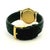 Vintage Bvlgari A5011 18k Gold Black Dial Watch, Circa 1990 For Sale - Image 10 of 14