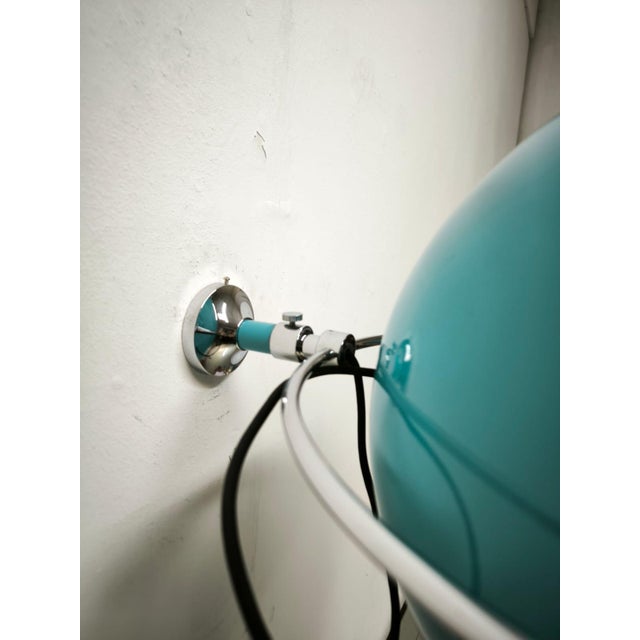 Large Adjustable Wall Light, 1980s, in Very Good conditions. Designed 1980 to 1989 Up to 250V (Europe/UK Standard).The...