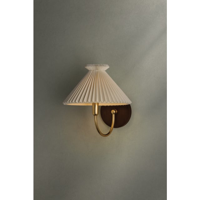 Mitzi Acacia 10.5 in. 1 Light Wall Sconce in Aged Brass Finish For Sale - Image 13 of 15