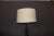 Black Black Lacquered Steel Lamp, 1980 For Sale - Image 8 of 12