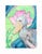 The artwork features a detailed depiction of a shoebill stork, its striking profile highlighted against a vibrant...