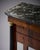 French Empire Mahogany Side Table With Ebonized Columns and Black Marble, Circa 1810 For Sale In Austin - Image 6 of 9
