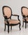 French Pair of 19th Century French Louis Philippe Upholstered Armchairs Blush For Sale - Image 3 of 16