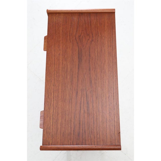 Danish Teak Chest of Drawers by Carl Aage Skov for Munch Møbler, 1960s For Sale - Image 16 of 18