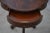 Traditional Maitland Smith Clover Top Mahogany Drum Table For Sale - Image 3 of 12